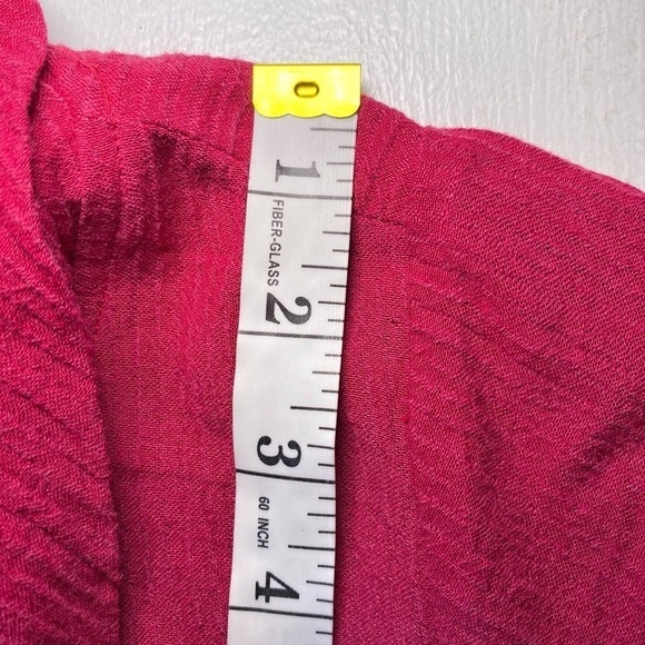 Soft Surroundings Everly Pink Gauze Midi Dress - Picture 11 of 13